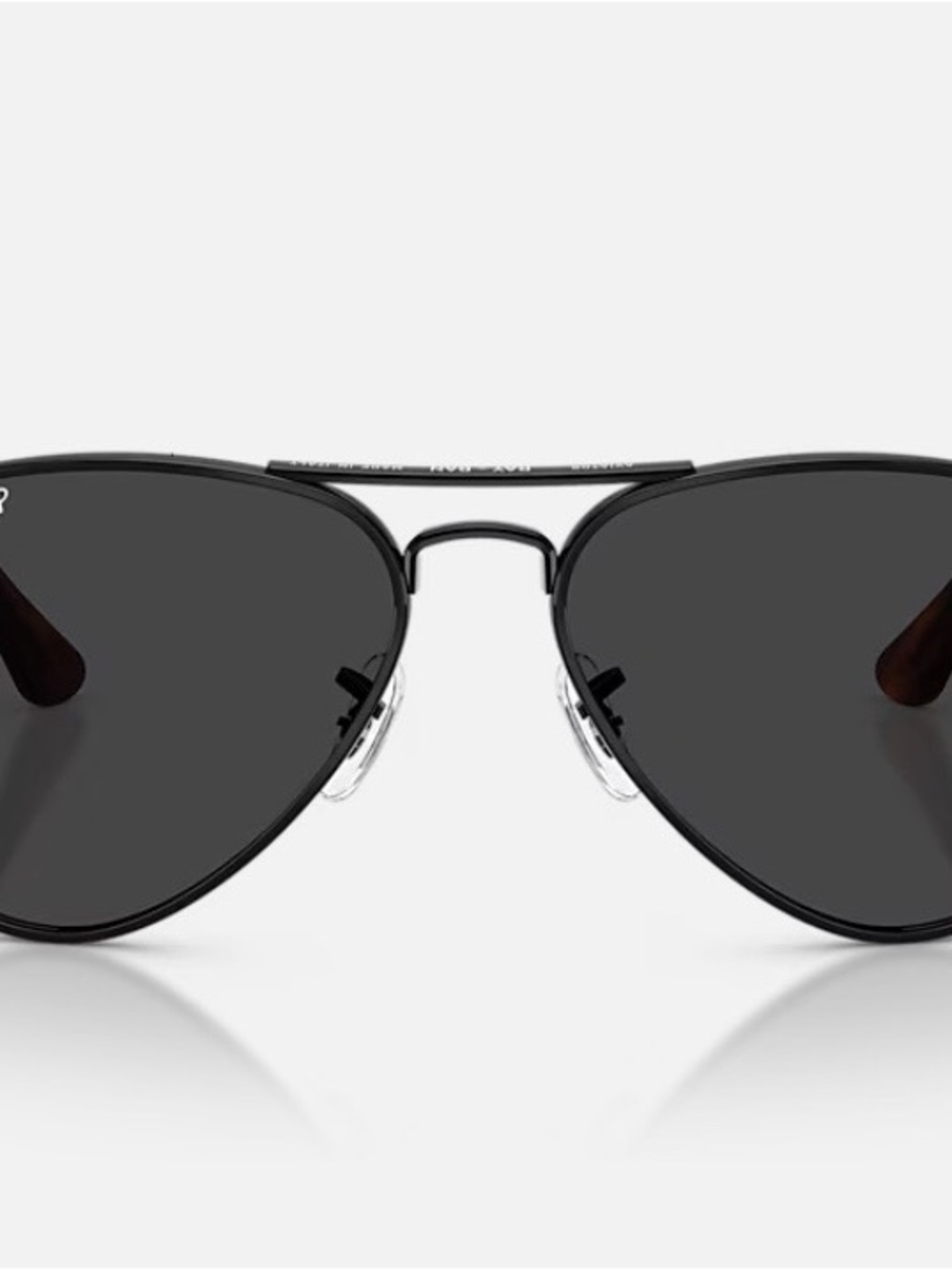 Ray-Ban Black Aviator Sunglasses polarized